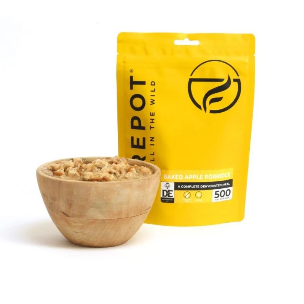 Firepot Baked Apple Porridge - Regular (125g) in bowl
