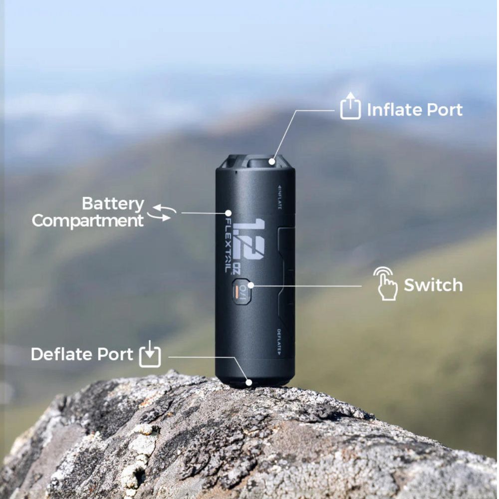 Flextail Sleeping Pad Zero Pump top features