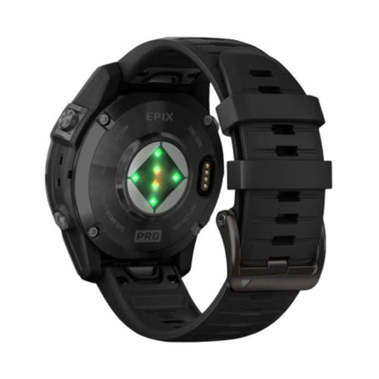 Garmin Epix Pro (Gen 2) Men's 47mm Black Strap Smartwatch heart rate monitor