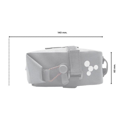 Geosmina Saddle Pocket Bag dimensions