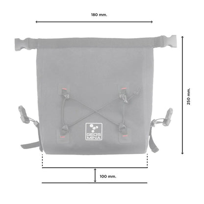 Geosmina Small Handlebar Bag dimensions