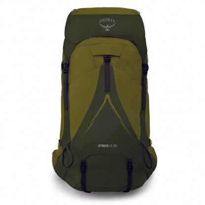 Green Osprey backpack on a white background