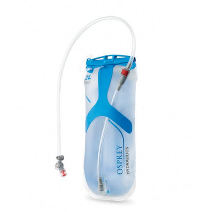 Osprey hydration bladder on a white background