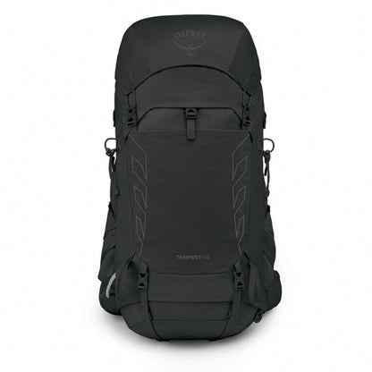 Black Osprey backpack on a white background
