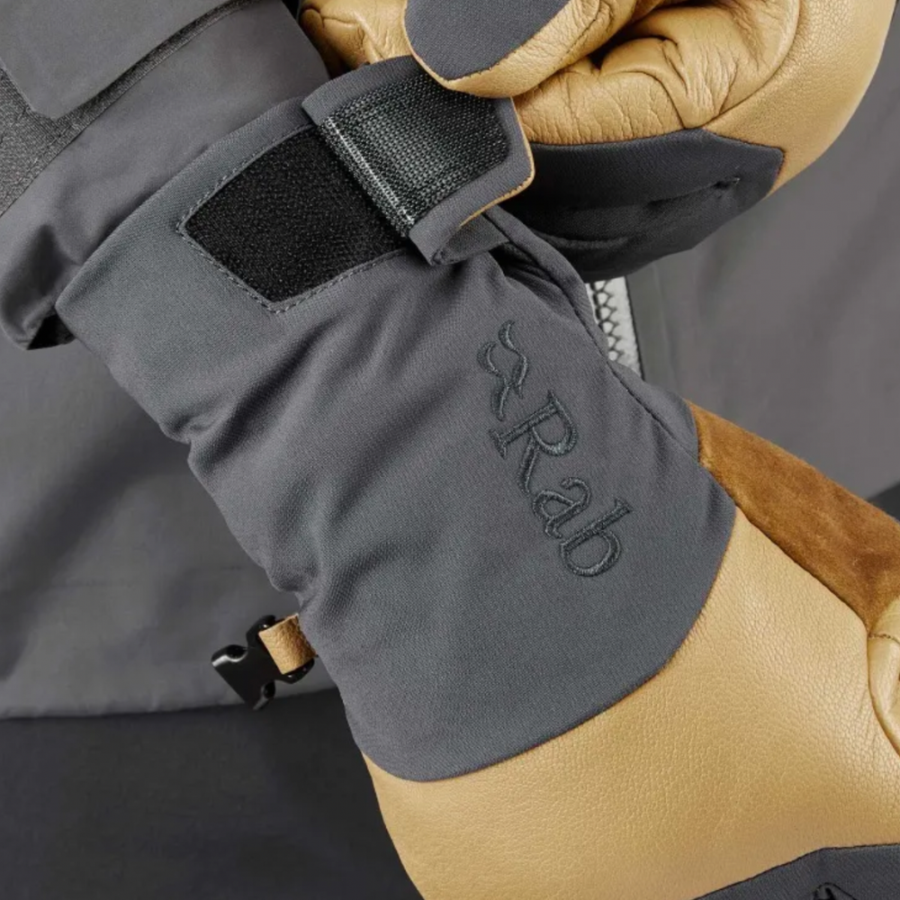 Rab Guide Lite GORE-TEX Gloves (Steel/Medium) close up