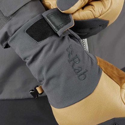 Rab Guide Lite GORE-TEX Gloves (Steel/Medium) close up