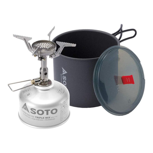 SOTO Amicus and New River Pot Combo stock image