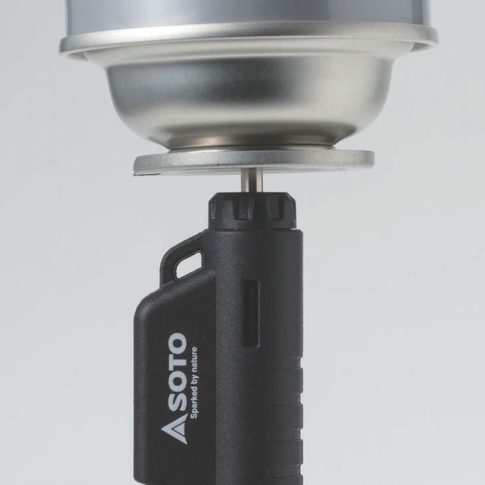 SOTO Micro Torch Horizontal (Black) refilling