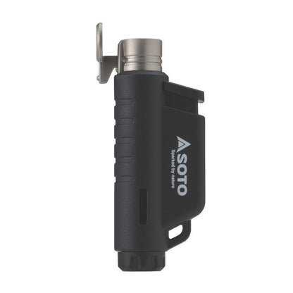 SOTO Micro Torch Vertical (Black) open