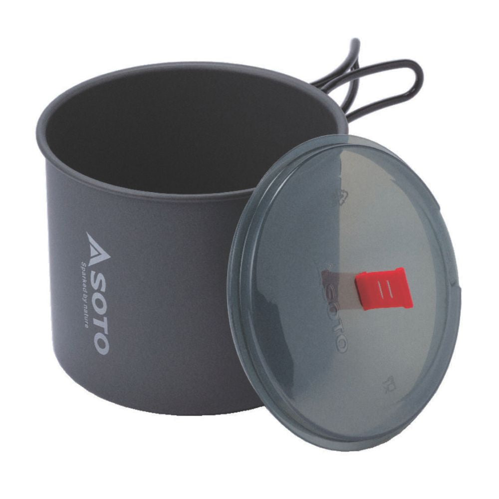 SOTO New River Pot lid off