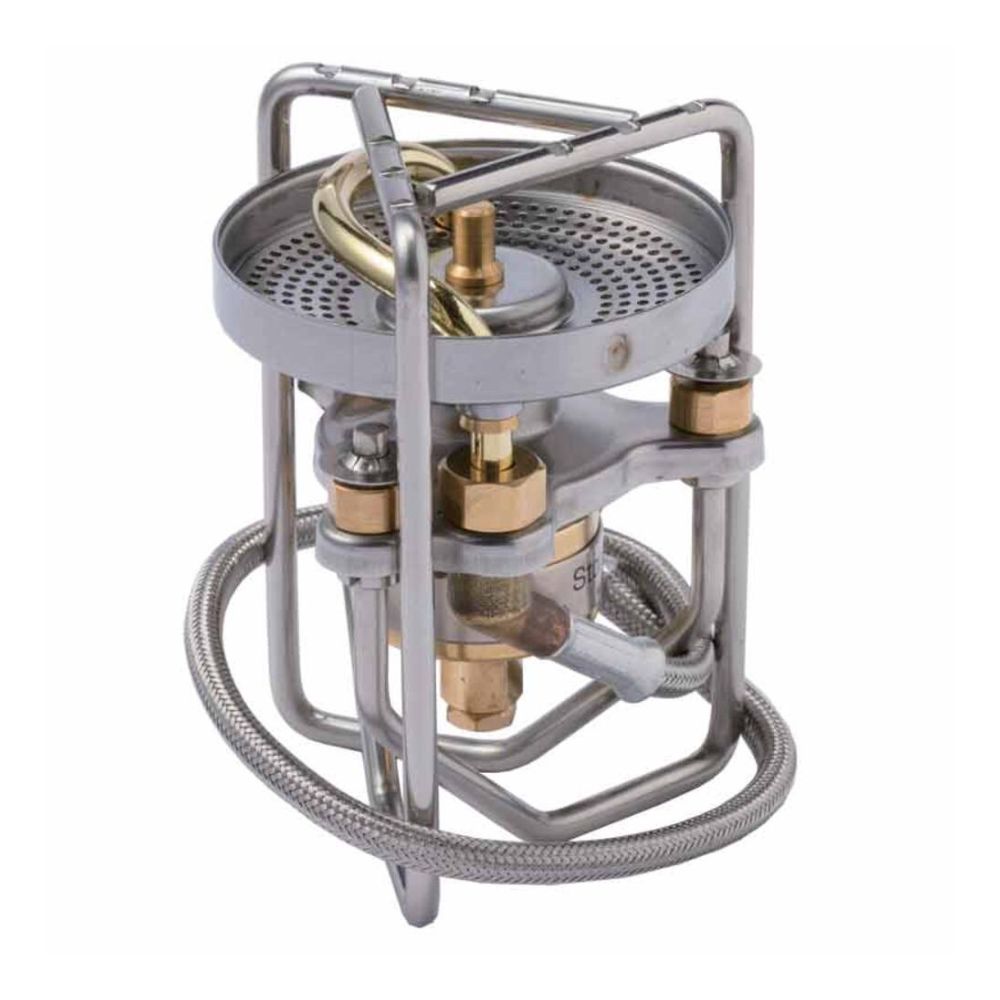 SOTO StormBreaker Multifuel Expedition Stove with Fuel Bottle folded