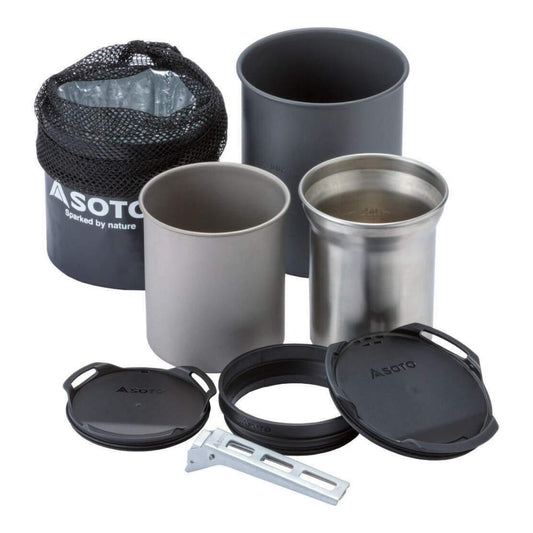 SOTO Thermostack Cook Set Combo stock photo