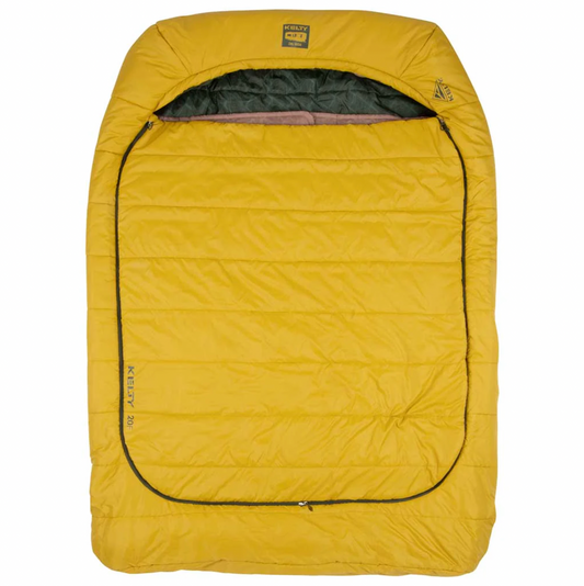 Kelty Tru.Comfort Doublewide 20 Degrees Sleeping Bag (Olive Oil)