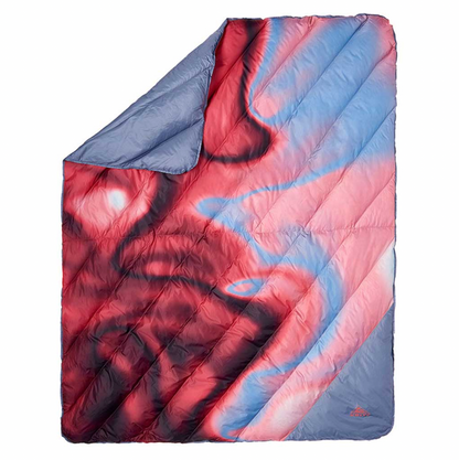 Kelty Galactic Down Blanket (Cranberry/Atmosphere)