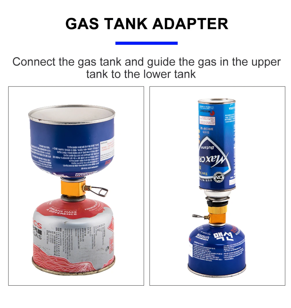 Widesea Camping Stove Propane Gas Refill Adapter