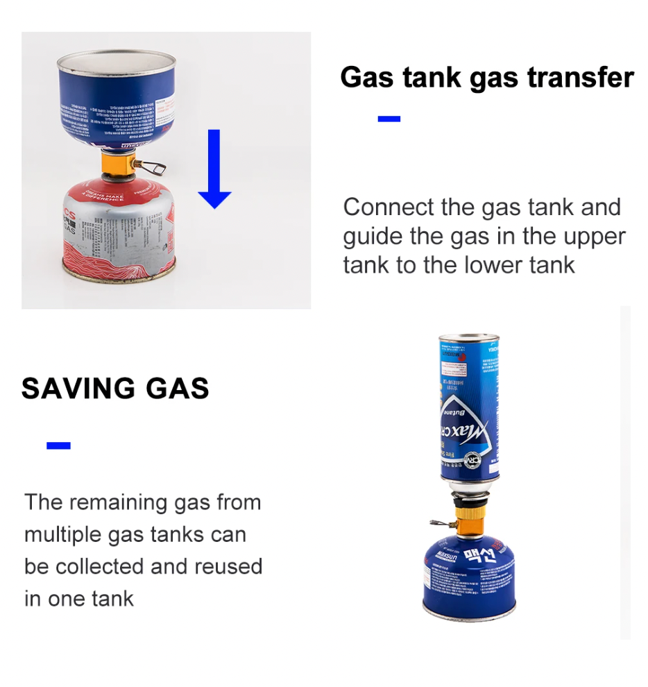 Widesea Camping Stove Propane Gas Refill Adapter