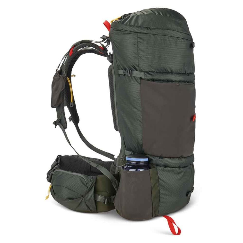 Sierra Designs Flex Capacitor 60-80L Backpack Peat M/L Version side