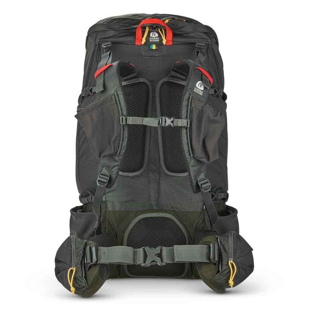 Sierra Designs Flex Capacitor 60-80L Backpack Peat M/L Version back