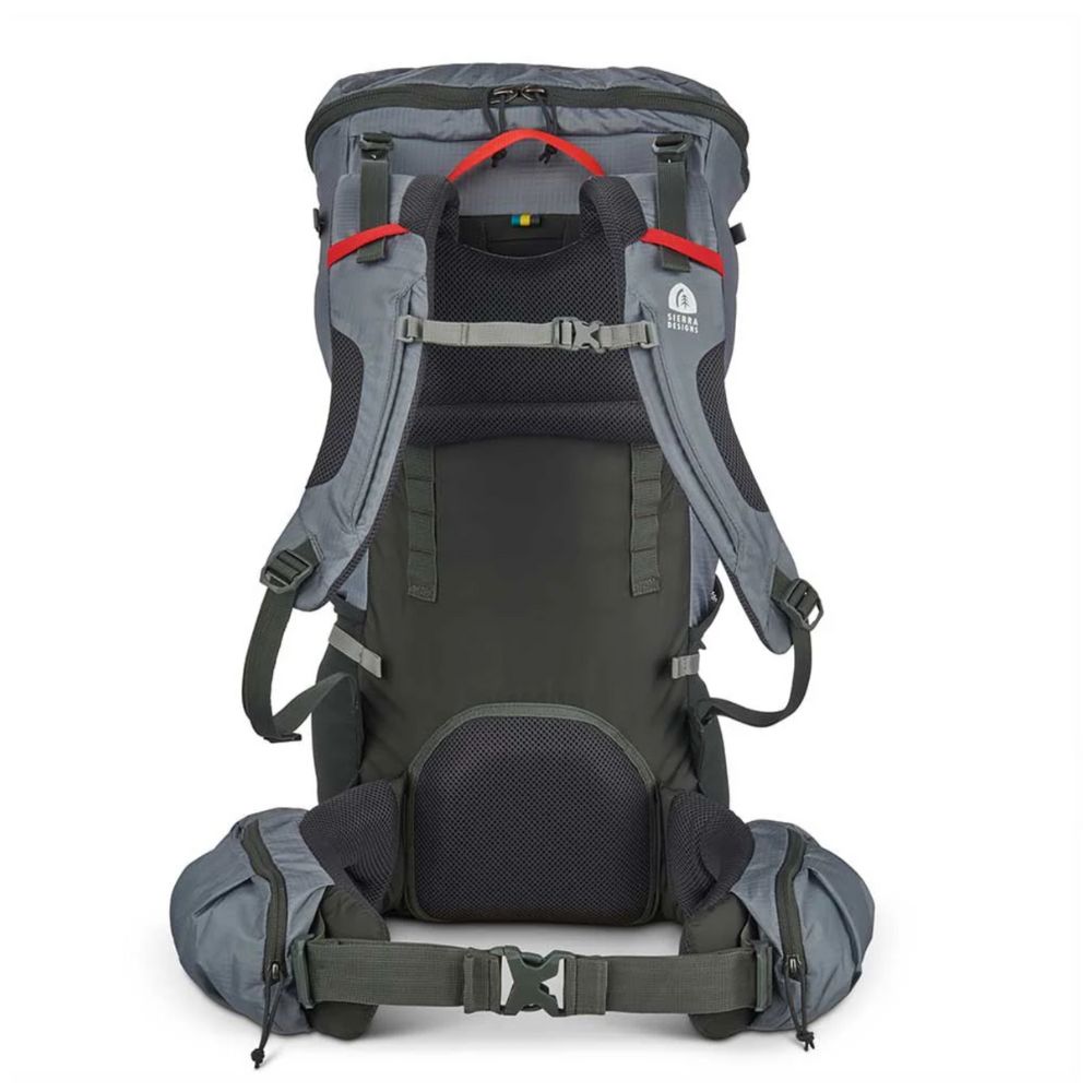 Sierra Designs Flex Trail 40-60L (Wild Dove/Peat) back