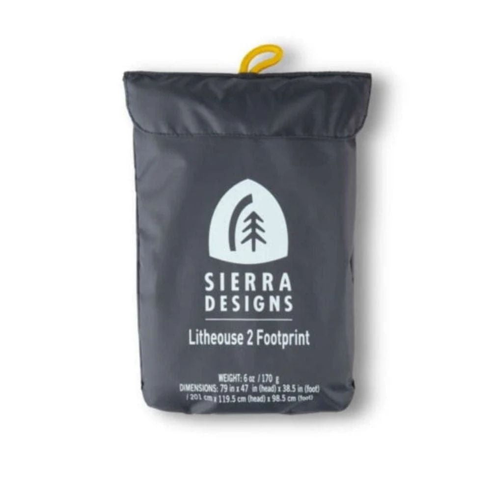 Sierra Designs Litehouse 2 Tent Footprint in bag