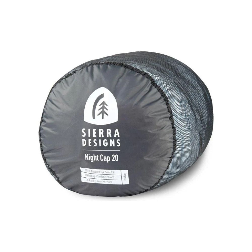 Sierra Designs Night Cap 20 Women's Sleeping Bag in stuff sack