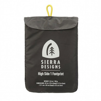 Sierra Designs High Side 1 Tent Footprint in bag