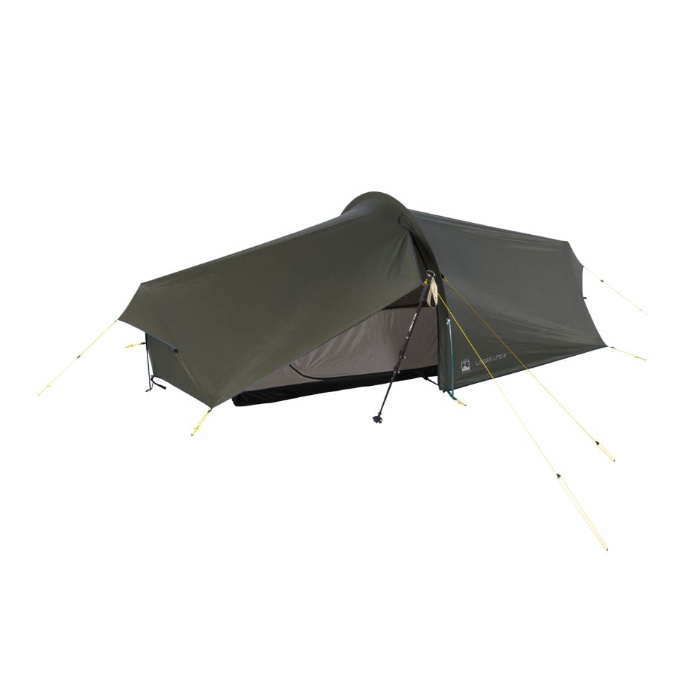 Terra Nova Laser Lite 2 Tent with hiking pole
