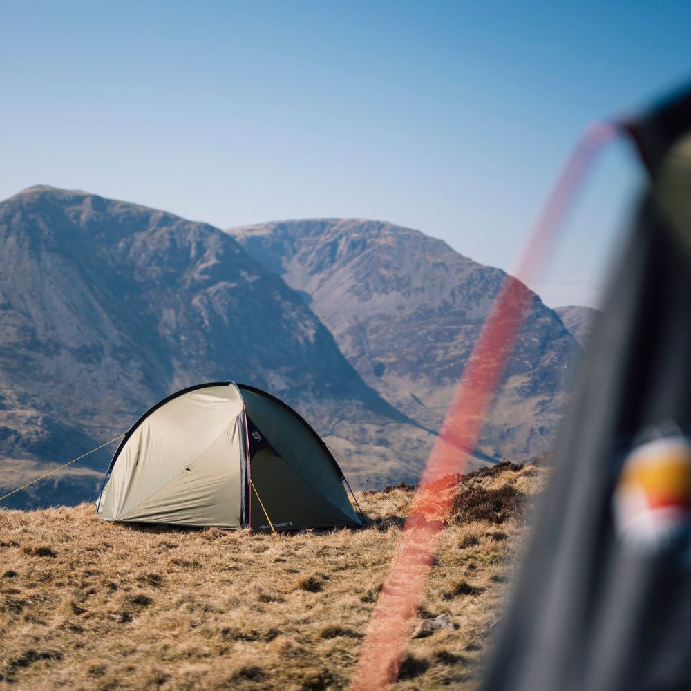 Wild Country Helm Compact 3 Tent in the mountains