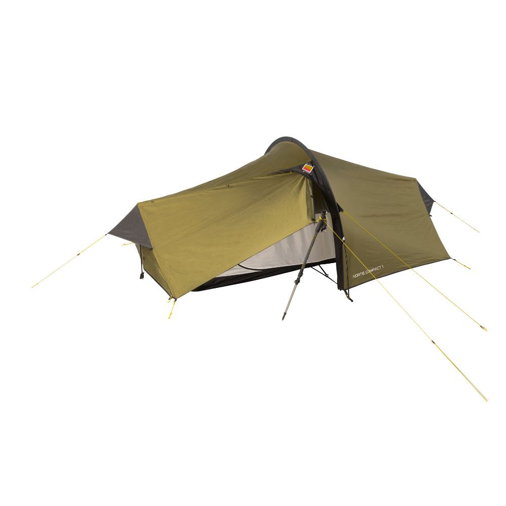 Wild Country Norte Compact 1 Tent with hiking pole