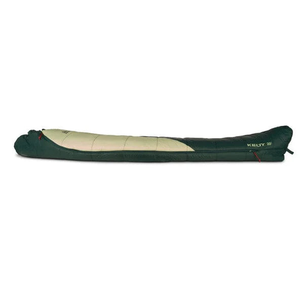 Inflatable kayak with green exterior and beige interior on a white background